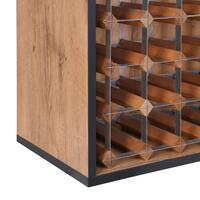 Product image for 'Rack module for 36 bottles, country oak with anthracite edge'