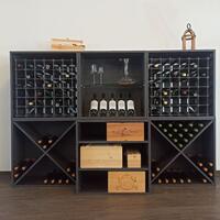 Product image for 'Wine rack system CAVEPRO in ash graphite'