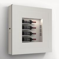 Product image for 'Climatised wall wine rack for 4 bottles, model 1'