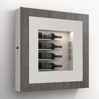 Product image for 'Climatised wall wine rack for 4 bottles, model 3'