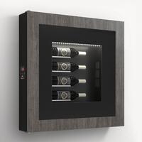 Product image for 'Climatised wall wine rack for 4 bottles, model 6'