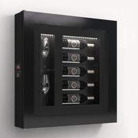 Product image for 'Climatised wall wine rack for 5 bottles, model 5'