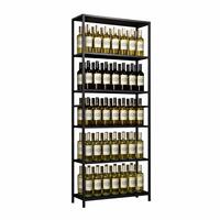 Metal Storage Rack Black Pure, Model 17