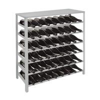 Product image for 'Metal Wine Rack BLACK PURE, Model 11, low, silver'