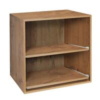 Product image for 'Module D 55 cm with 2 sliding shelves, country oak'