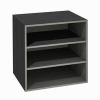 Product image for 'Module with 2 shelves, D 55 cm, ash graphite'