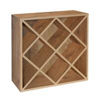 Product image for 'Rack module, diamond shaped inserts, country oak'