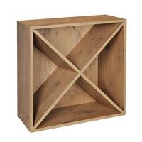 Product image for 'Rack module with wooden X, country oak'