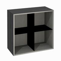 Product image for 'Shelf module with metal grid, ash graphite'