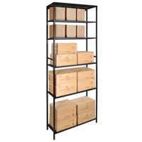 Storage unit BLACK PURE, model 9