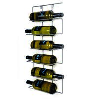 Product image for 'Wall wine rack WALLIS silver'