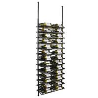 Product image for 'Wine rack BLACK PURE SELECT for ceiling mounting, model 2, height adjustable'