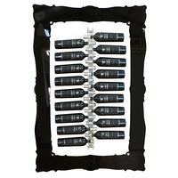Product image for 'Wine rack ELBA black, acrylic frame incl acrylic wall rack'