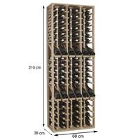 Product image for 'Wine rack PROVINALIA, module 10, oak'