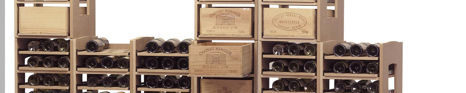 CAVICASE - Stackable wine racks