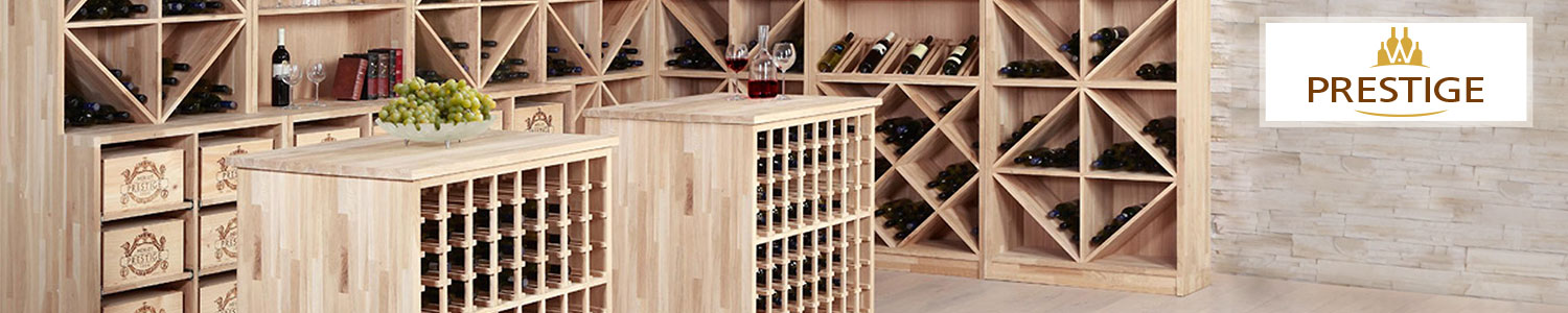 PRESTIGE - Wine racks in Oak