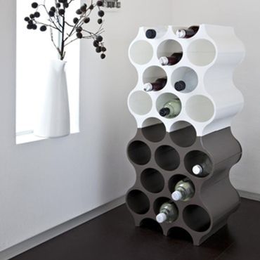Wine rack system SET_UP, synthetic material