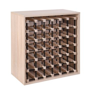 Module with insert Quadrato, light oak