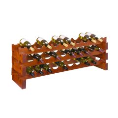 Wine rack CASANOVA, Cherry, 114 cm width
