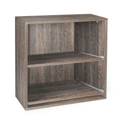 Rack module, 2 removable shelves, wenge, depth 33 cm