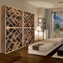 Wooden wine rack ZEUS