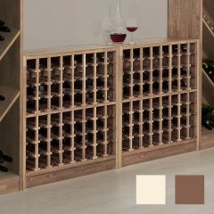 Wine rack PRESTIGE 1 made of solid oak