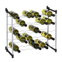 Bardolino metal wine rack module 2 for 30 bottles