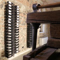 Acrylic wine rack ORVIETO DOUBLE, D 20cm