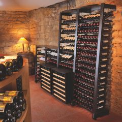 Wine rack system MODULOSTEEL - EuroCave