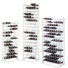 Metal Bottle Storage Rack CAD
