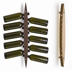 Wall wine rack ENOTECA, ash wood