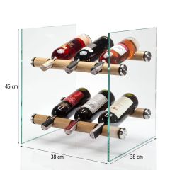 Wine rack CRYSTAL - medium
