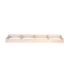 Wine rack 60 cm, plinth 120 cm width, untreated