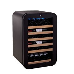 Single Zone Wine Cooler WL120F, 83cm, 40 Bottles, Black