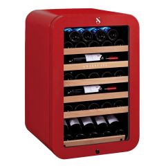 Single Zone Wine Cooler WL120F, 83cm, 40 Bottles, Red