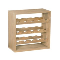 Wine rack 50 cm, Module STANDARD, Untreated pine