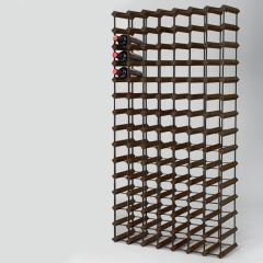 Wine rack Trend PREMIUM for 105 fl. (H 143,5 x W 73,5 cm), brown