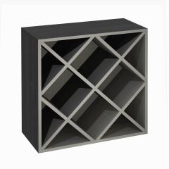 Shelf module diamond-shaped insert, ash graphite