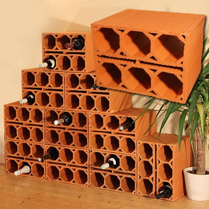 Clay wine Rack "Nimes" min. order 30 pcs