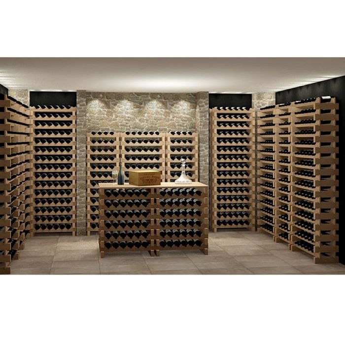 Wooden wine rack system CASANOVA