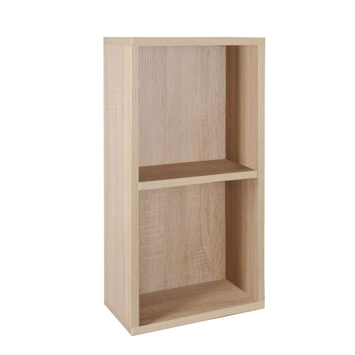 Rack module, narrow, D 20 cm incl. wall att., light oak