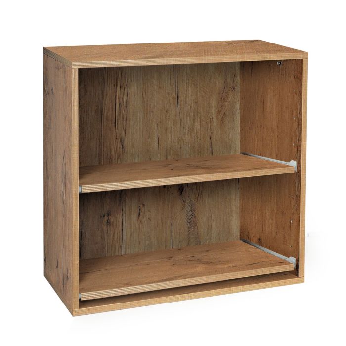 Module with 2 sliding shelves country oak