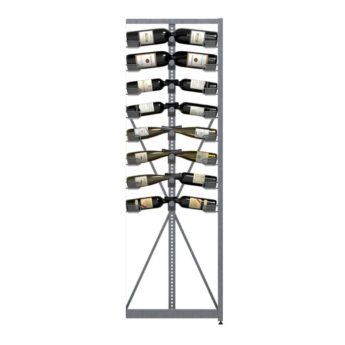 Xi Rack 8 wine rack: add-on module, 8 levels