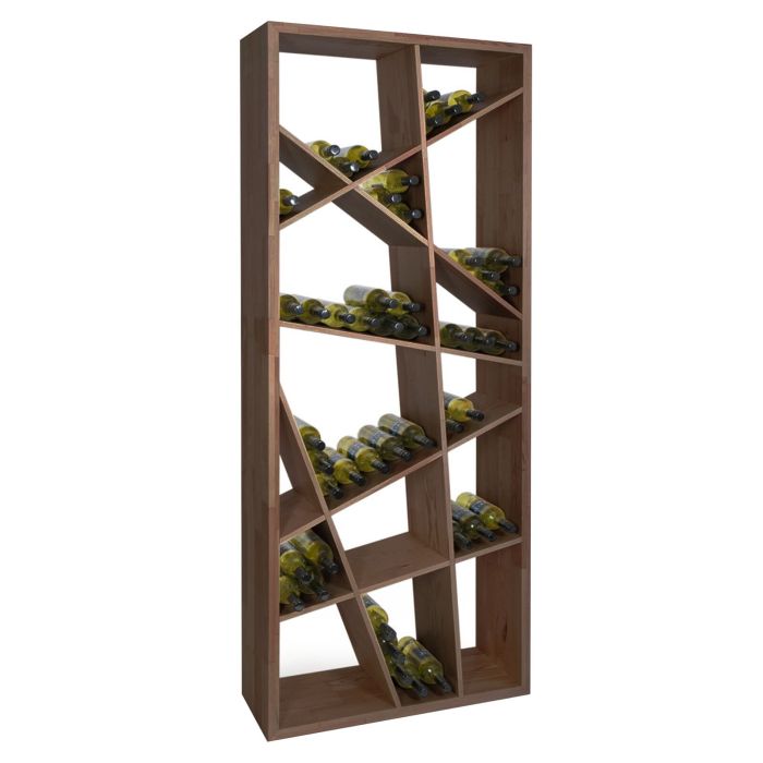 Wine rack ODIN, stained oak