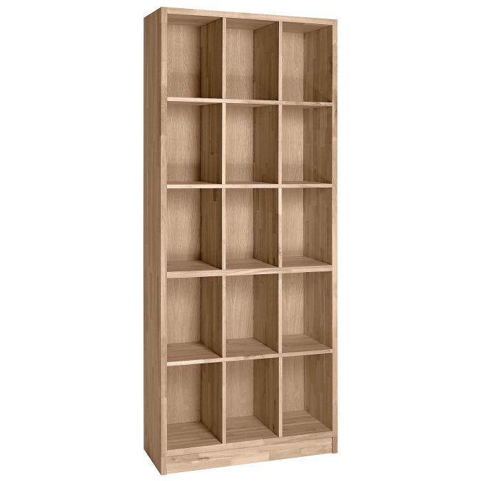 Wine rack PRESTIGE 2, brown stained oak