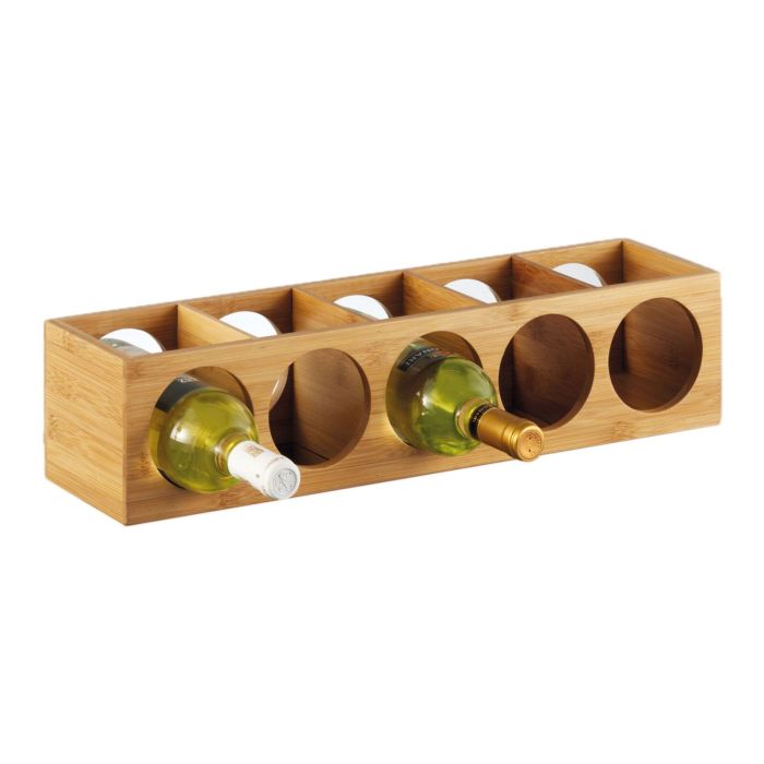 Wine rack BAMBOO for 5 bottles