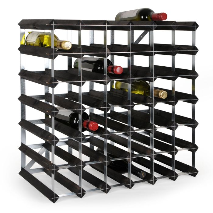 Large wooden wine rack cheap