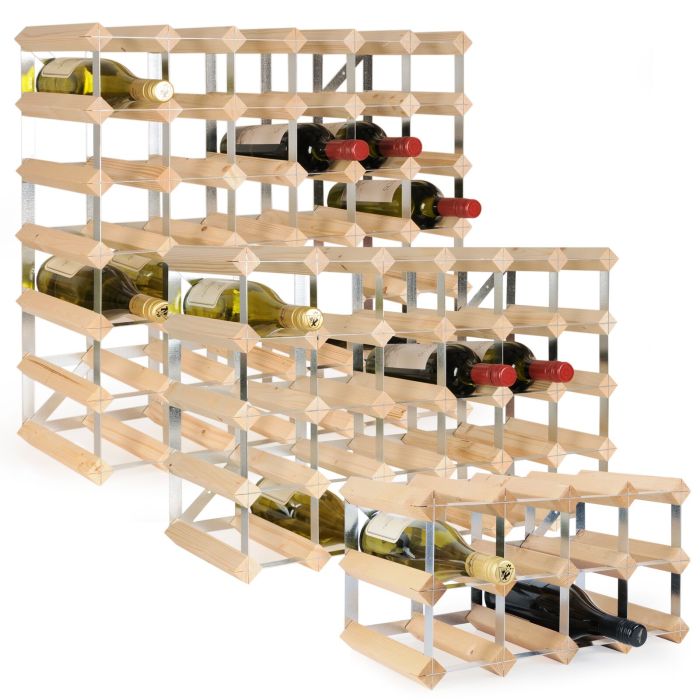 Modular wine rack system TREND