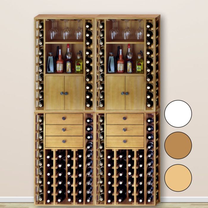 Wooden wine rack system PROVINALIA