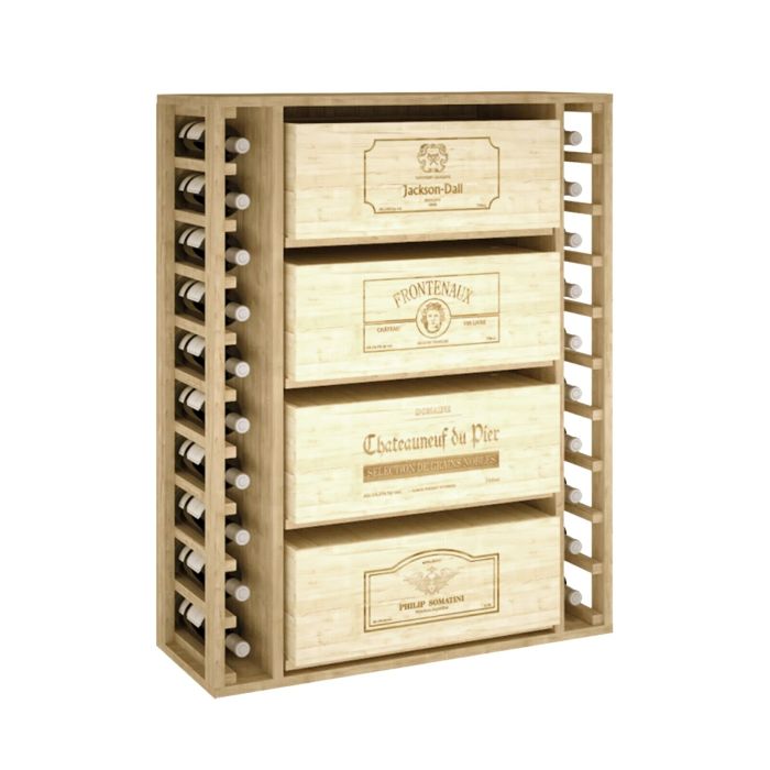 PROVINALIA wine rack, model 14, oak
